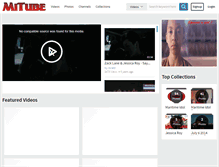 Tablet Screenshot of mitube.pro